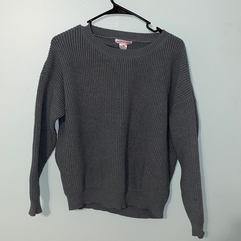 Open back sweater